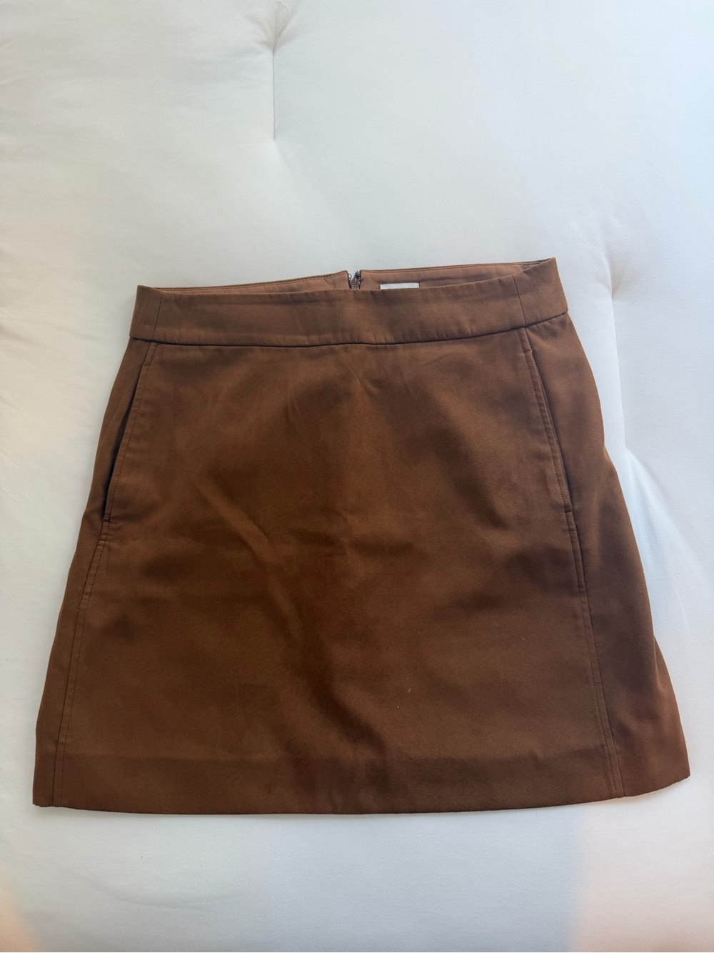 J. Crew Suede Mini Skirt